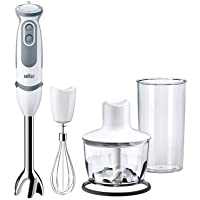 Braun Minipimer 5235 - Batidora de Mano- 1000 W- 21 Velocidades y Función Turbo- Campana Anti-salpicaduras- Powerbell…